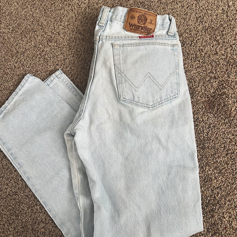 vintage wrangle straight leg jeans 🤎